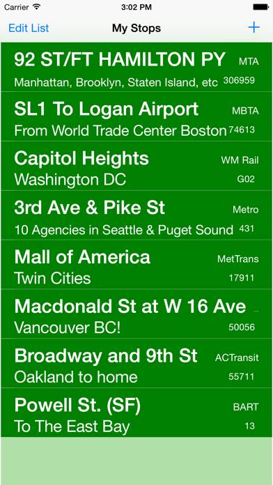 My Bus Times App screenshot #1