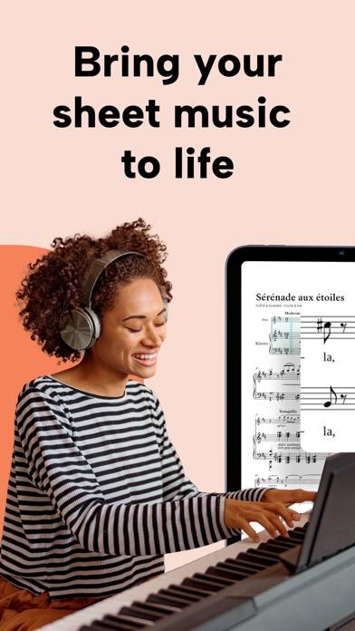 Newzik: Sheet Music Reader Captura de pantalla de la aplicación #1