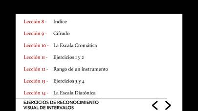 Curso de Teoría Musical PRO Captura de pantalla de la aplicación