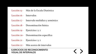 Curso de Teoría Musical PRO Captura de pantalla de la aplicación
