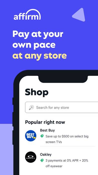 Affirm: Shop and pay over time App screenshot #1