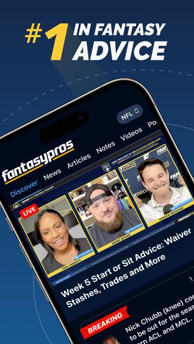 FantasyPros App screenshot #1