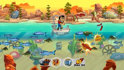 Dynamite Fishing World Games Bildschirmfoto