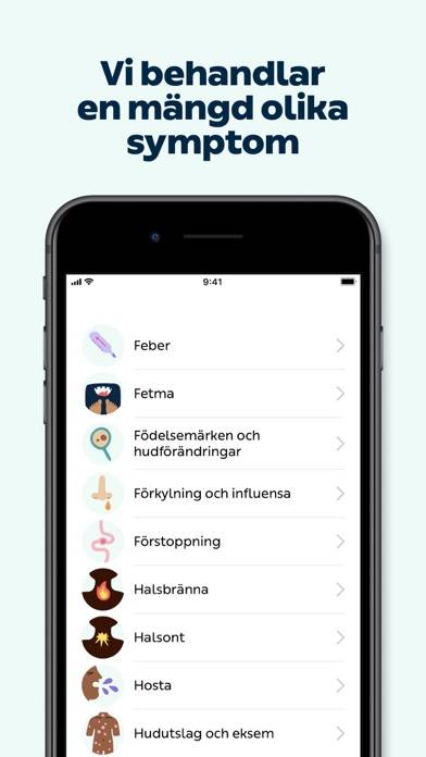 Kry App skärmdump #3