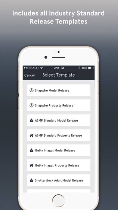 Releases App screenshot