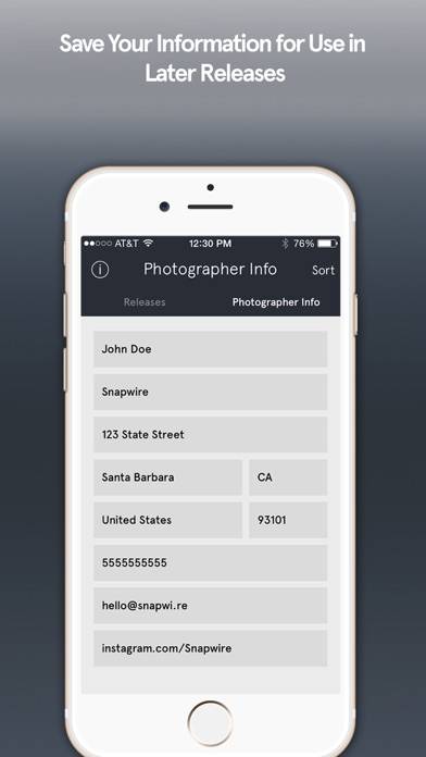 Releases App screenshot