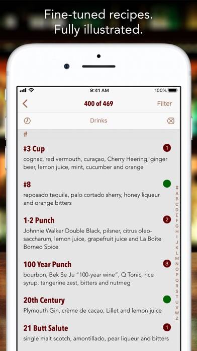 PDT Cocktails Schermata dell'app #2