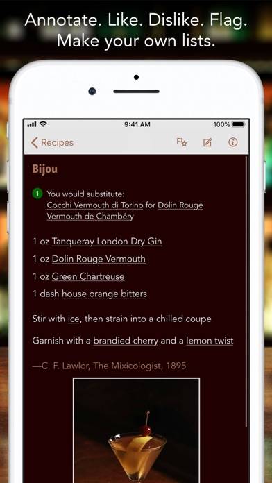 PDT Cocktails Schermata dell'app #3