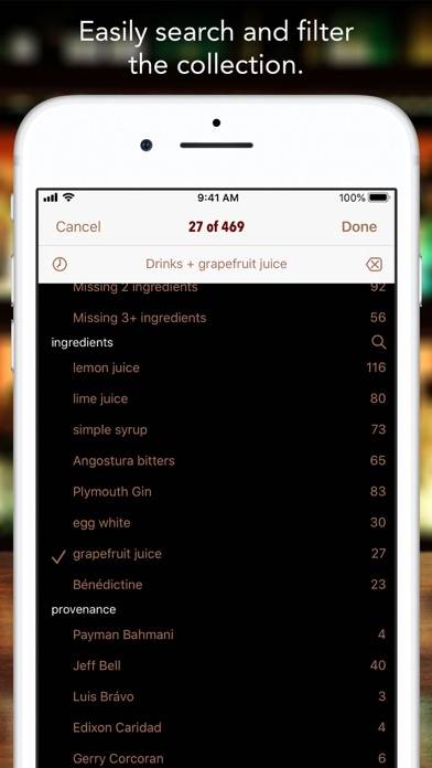 PDT Cocktails Schermata dell'app #5