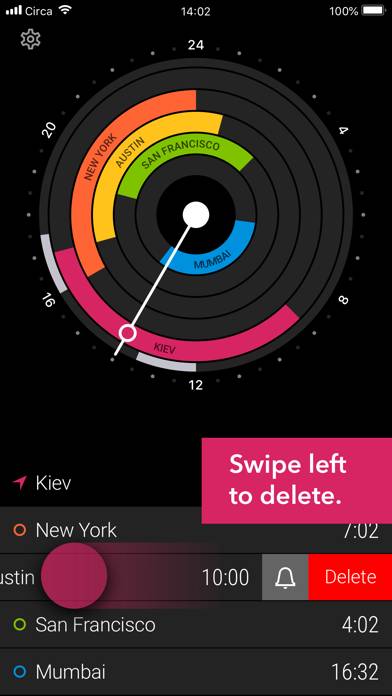 Circa³ – Time Zone Converter Captura de pantalla de la aplicación #6
