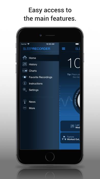Prime Sleep Recorder Pro Captura de pantalla de la aplicación #3