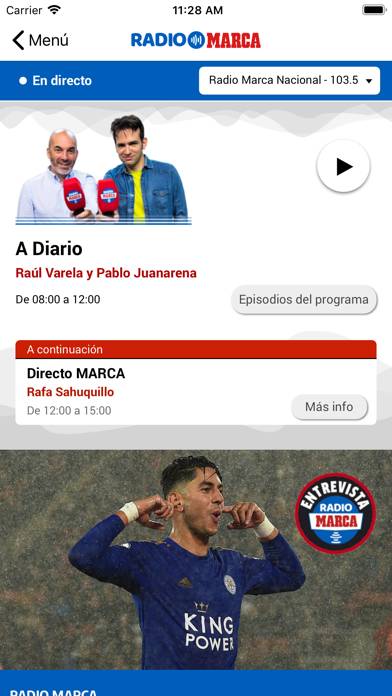 Radio MARCA Captura de pantalla de la aplicación #1