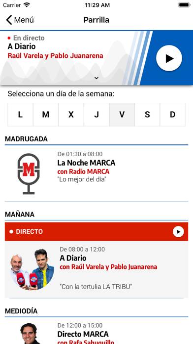 Radio MARCA Captura de pantalla de la aplicación #5