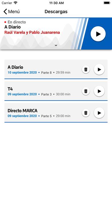 Radio MARCA Captura de pantalla de la aplicación #6