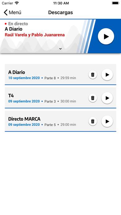 Radio MARCA App screenshot