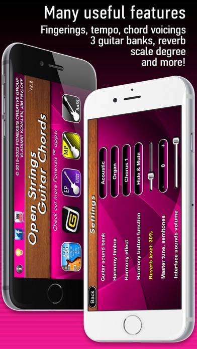 Open String Guitar Chords App-Screenshot