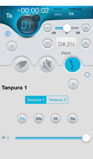 IMridangam Manjira Tambura Capture d'écran de l'application