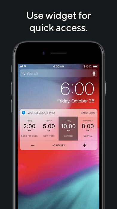 World Clock Pro: Convert Time App screenshot