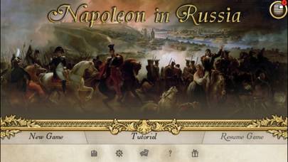 Napoleon in Russia skärmdump av spelet