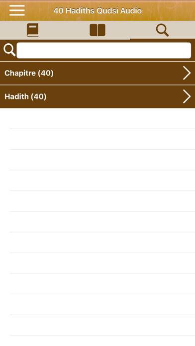 40 Hadiths Qudsi en Français App screenshot #6