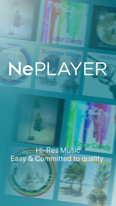 Hi-Res music player-NePLAYER Скриншот приложения #1