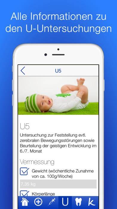 Babygesundheit Checklisten PRO App-Screenshot #1