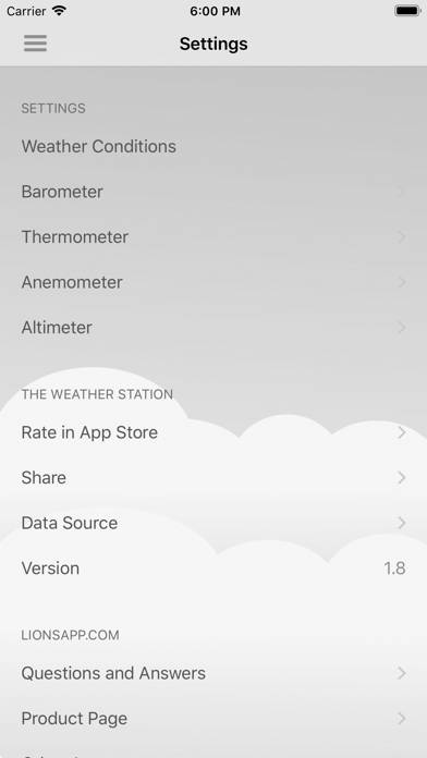 La Station Météo Capture d'écran de l'application