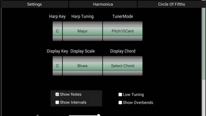 HarpNinja Diatonic Harmonica Schermata dell'app #5