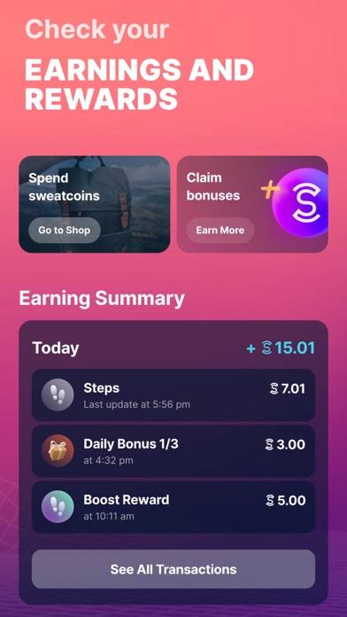 Sweatcoin Walking Step Counter App screenshot #6