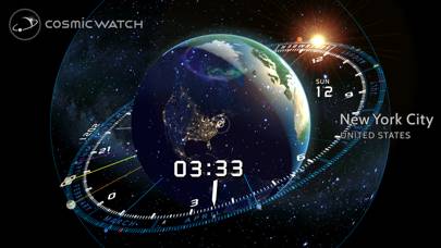 Cosmic-Watch App screenshot #1