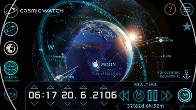 Cosmic-Watch Captura de pantalla de la aplicación #3