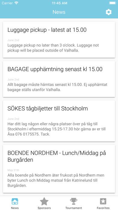 Göteborg Basketball Festival App screenshot #1