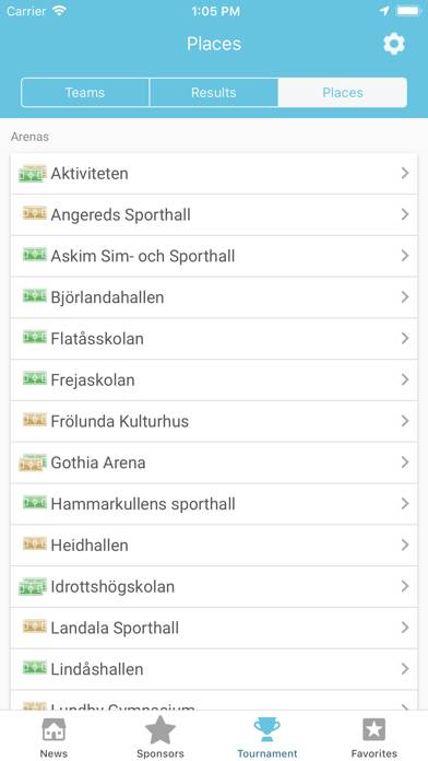 Göteborg Basketball Festival App skärmdump #3