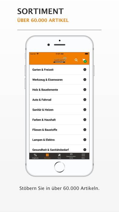 Globus Baumarkt App-Screenshot #2