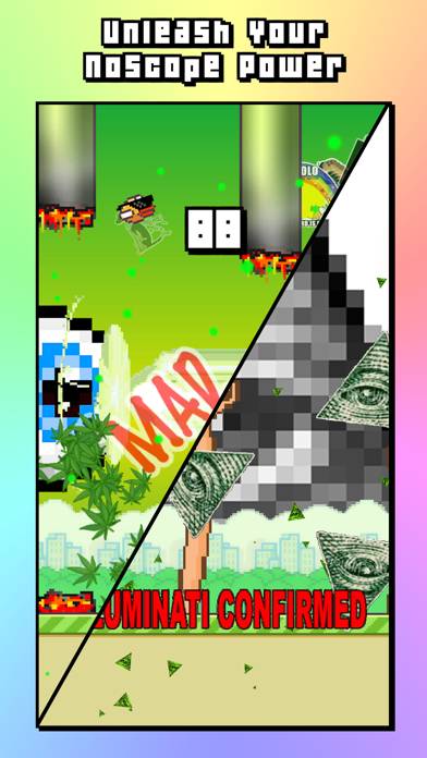 Noscope Flappy - MLG Bird Version - The Parody Bildschirmfoto