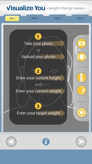 Visualize You: weight change viewer App screenshot #1