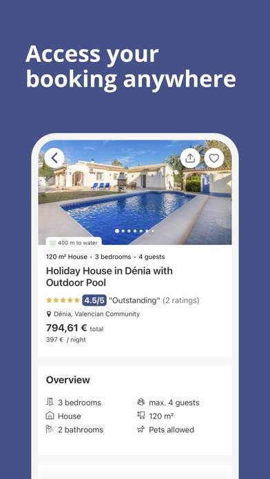 Casamundo: Vacation Homes App screenshot