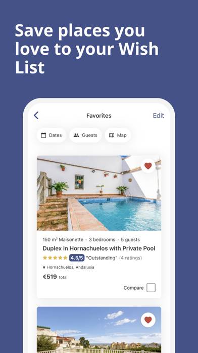 Casamundo: Vacation Homes App screenshot