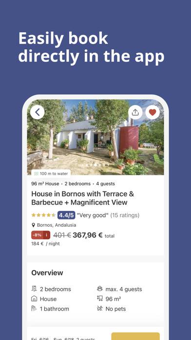 Casamundo: Vacation Homes App screenshot