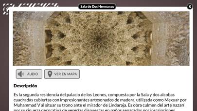 Nasrid Palaces of the Alhambra. Granada App screenshot #3