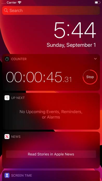 Counter: Stopwatch and Timer Capture d'écran de l'application #4