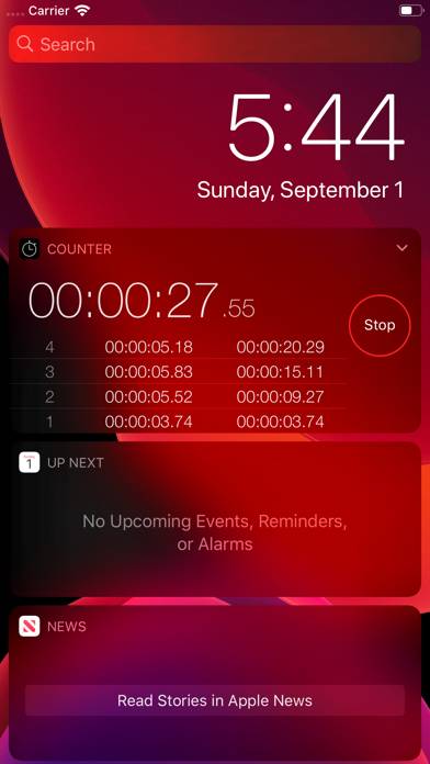 Counter: Stopwatch and Timer Capture d'écran de l'application #5