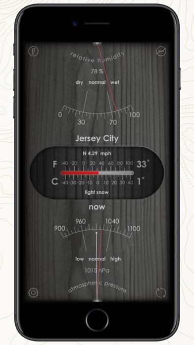 Weather Station: barometer app Скриншот приложения #5