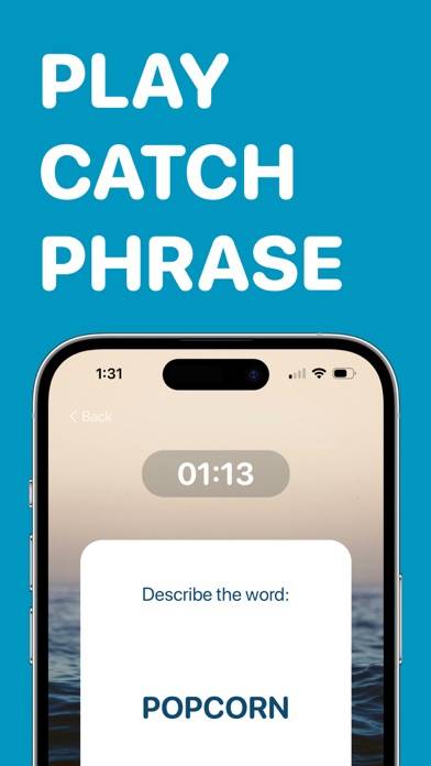 Catch Phrase Game For Friends App screenshot #1