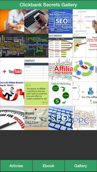 Clickbank Secrets Guide App screenshot