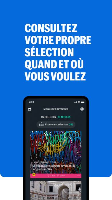 La Matinale du Monde App screenshot #4