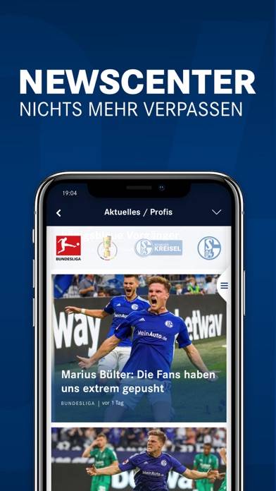 Schalke 04 App screenshot #4