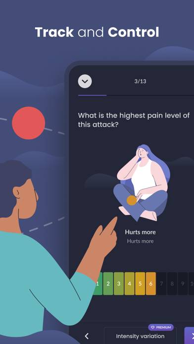 Migraine Buddy: Track Headache Schermata dell'app #3