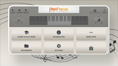 Virtual Piano Keyboard Captura de pantalla de la aplicación #3