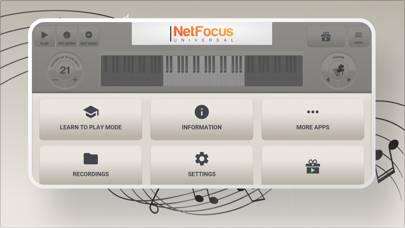 Virtual Piano Keyboard game screenshot